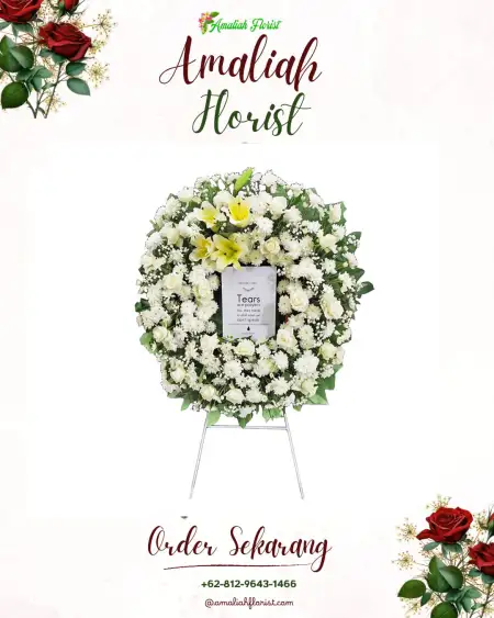 Krans Bunga Duka Wirobiting